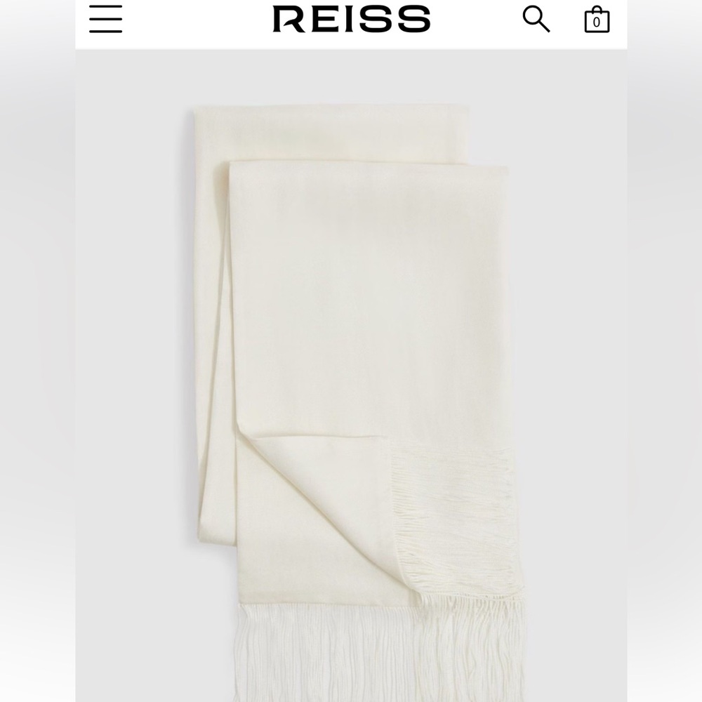 Silk. Tuxedo Opera Scarf